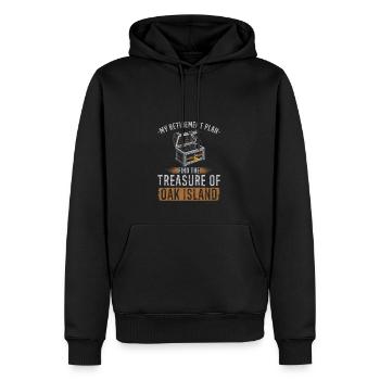 Oak Island Retirement Plan Retired Treasure Hunter - Männer Premium Bio Hoodie - Schwarz - Vorne - Nico (187cm)
