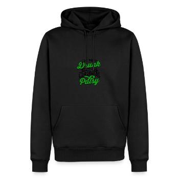 i'm not drunk I have cerebral palsy - cerebral - Men’s Premium Organic Hoodie - black - Front - Nico (187cm)