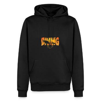 Its time to Dive - Scuba Diving T- shirt - Men’s Premium Organic Hoodie - black - Front - Nico (187cm)