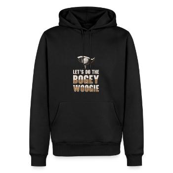 Golfspieler Golfplatz Golfer - Männer Premium Bio Hoodie - Schwarz - Vorne - Nico (187cm)
