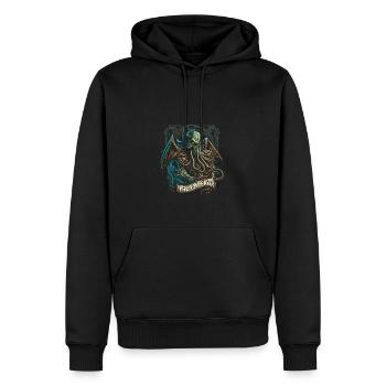 Cthulhu Tarot Card, The Emperor, Cosmic Horror - Männer Premium Bio Hoodie - Schwarz - Vorne - Nico (187cm)
