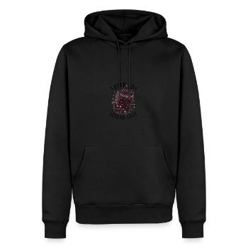 Spark Joy, Spread Lov - Spark - Sweat à capuche Premium bio Homme - noir - Devant - Nico (187cm)