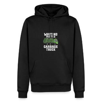 Müllwagen Liebe Müllabfuhr Kind Junge I Geschenk - Männer Premium Bio Hoodie - Schwarz - Vorne - Nico (187cm)