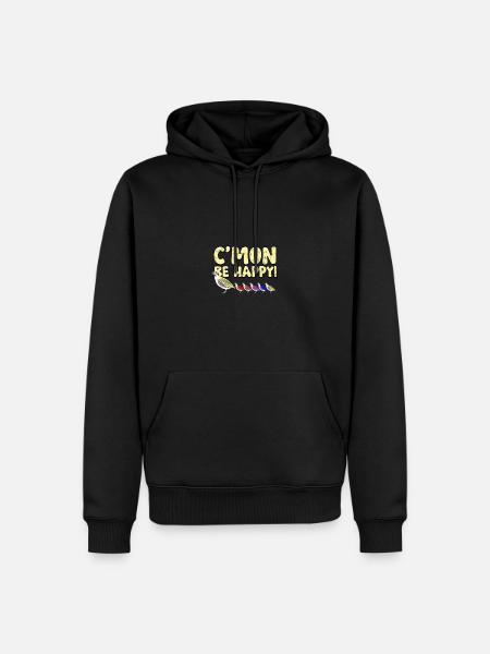 Cmon Get Happy! - Positivity - Men’s Premium Organic Hoodie - 