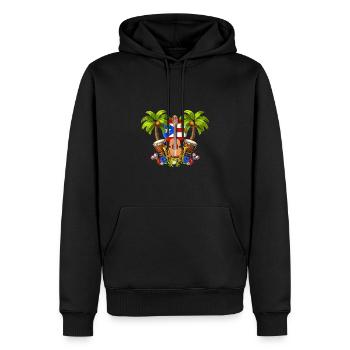 Puerto Rico Landschaft - Männer Premium Bio Hoodie - Schwarz - Vorne - Nico (187cm)