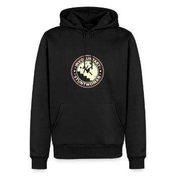 Unfreiwillige Stuntfrau - Männer Premium Bio Hoodie - Schwarz - Vorne - Nico (187cm)