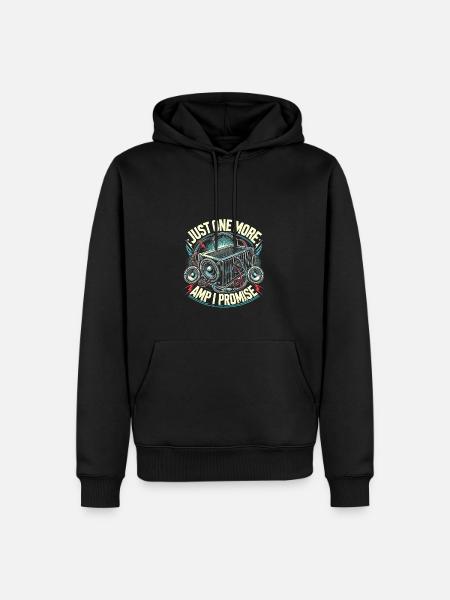 Nur noch eine Ampel, versprochen - Männer Premium Bio Hoodie - Schwarz
