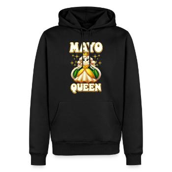 Mayonnaise - Männer Premium Bio Hoodie - Schwarz - Vorne - Nico (187cm)