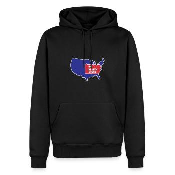 Pennsylvania Design für patriotische Pennsylvanier - Männer Premium Bio Hoodie - Schwarz - Vorne - Nico (187cm)