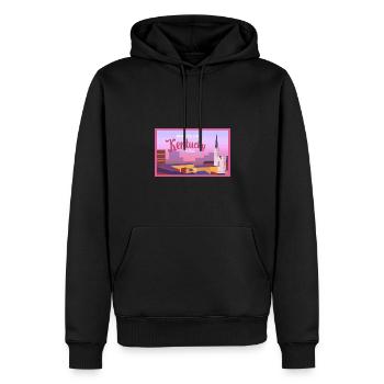 Kentucky Fil-Am Design pour les fiers Pinoys - Sweat à capuche Premium bio Homme - noir - Devant - Nico (187cm)