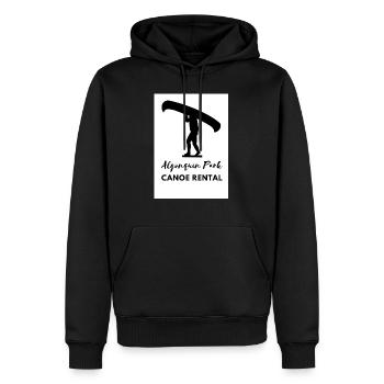 Canoe Rental - Männer Premium Bio Hoodie - Schwarz - Vorne - Nico (187cm)
