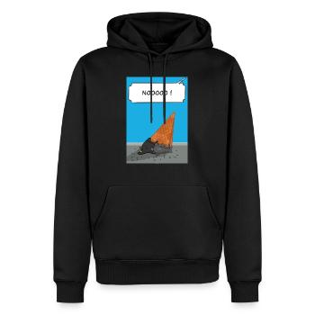 Vader dropped his ice - Men’s Premium Organic Hoodie - black - Front - Nico (187cm)