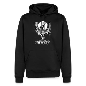 baby wants to ride - Männer Premium Bio Hoodie - Schwarz - Vorne - Nico (187cm)