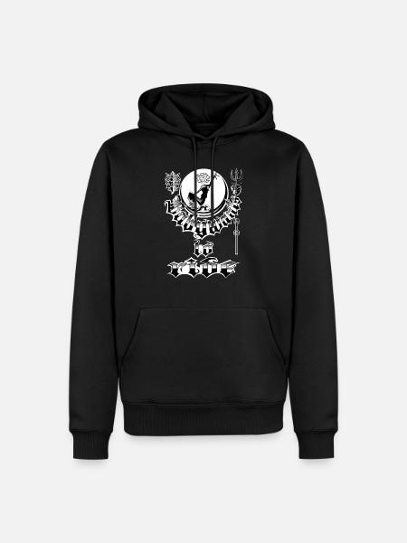 bébé veut monter - Sweat à capuche Premium bio Homme - noir