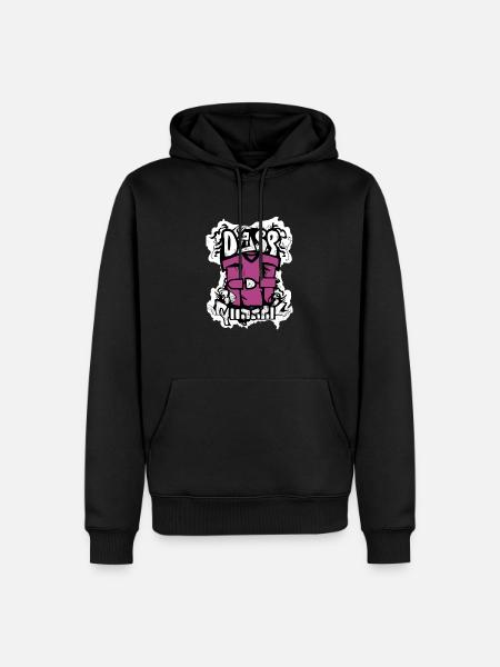 Grafitti - Design - Sweat à capuche Premium bio Homme - noir