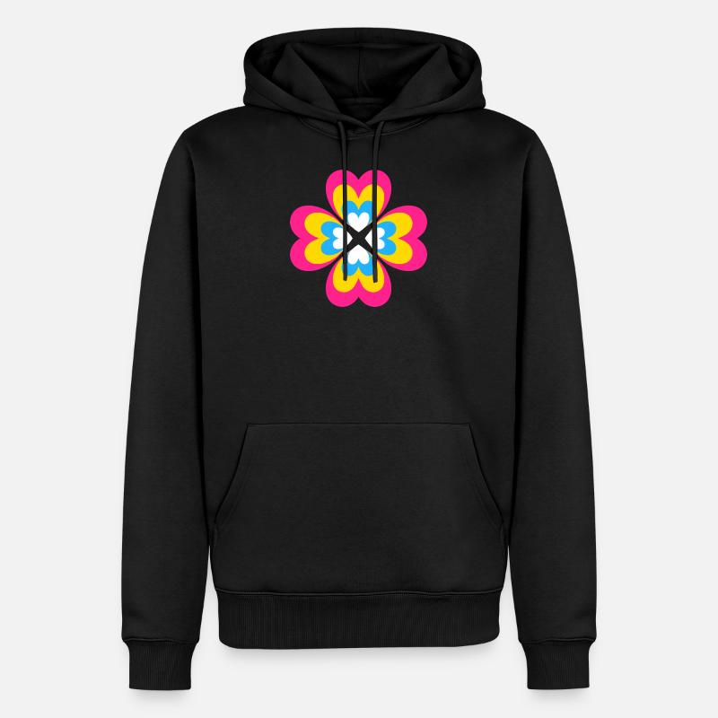 Shamrock Pan Pride - Sweat à capuche Premium bio Homme - noir
