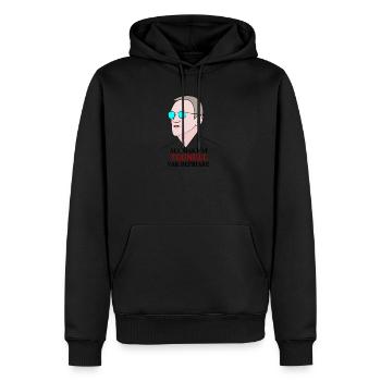 Alle Macht zu Tegnell - Männer Premium Bio Hoodie - Schwarz - Vorne - Nico (187cm)