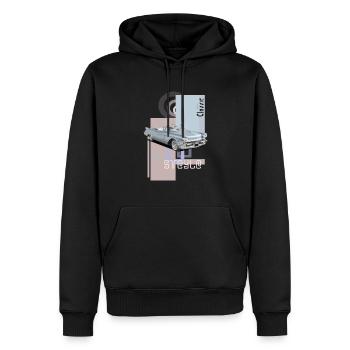 T Shirt 2023 Cruiser 5 - Männer Premium Bio Hoodie - Schwarz - Vorne - Nico (187cm)