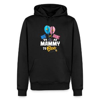 Il ou elle Mammy To Bee Best Mom Ever Motherhood - Sweat à capuche Premium bio Homme - noir - Devant - Nico (187cm)