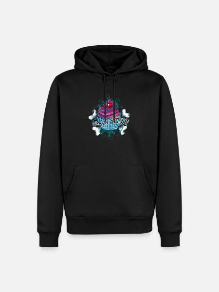 Cupcake - Sweeter than Life - Männer Premium Bio Hoodie - Schwarz