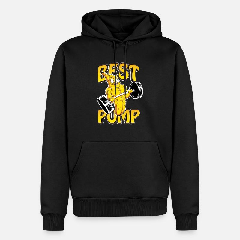Pumpen Best Pump Geschenk - Männer Premium Bio Hoodie - Schwarz