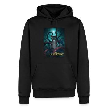 Cats of Catthulhu - Männer Premium Bio Hoodie - Schwarz - Vorne - Nico (187cm)