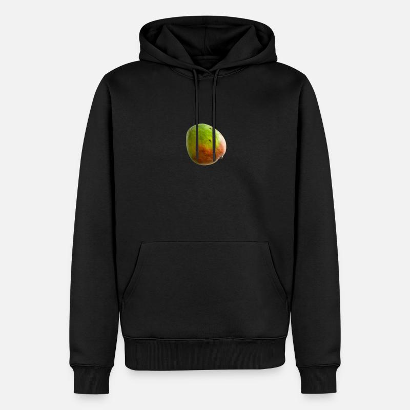 mango - Sweat à capuche Premium bio Homme - noir