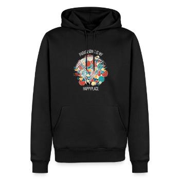 Paragliding Gleitschirm Paragleiter Paraglider - Männer Premium Bio Hoodie - Schwarz - Vorne - Nico (187cm)