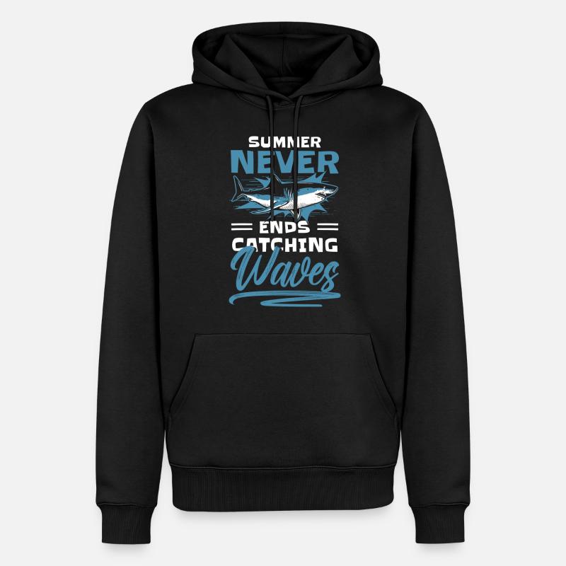 Comic Design Style Pow! - Sweat à capuche Premium bio Homme - noir