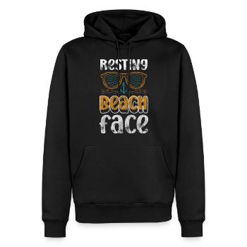 Urlaub Wellen Brise Insel - Männer Premium Bio Hoodie - Schwarz - Vorne - Nico (187cm)