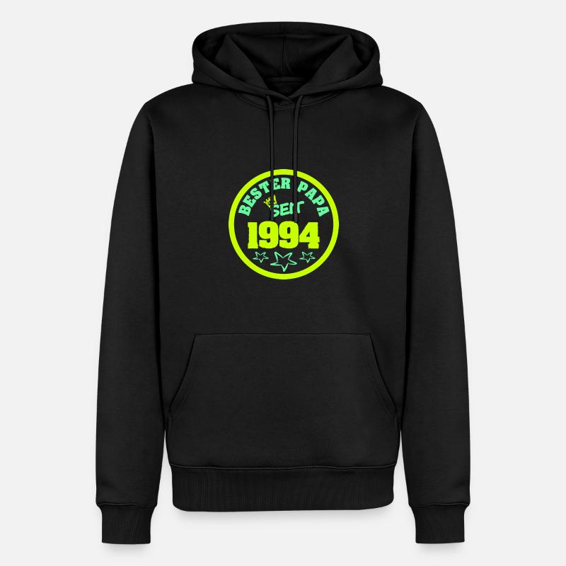 Fête des Pères 1994 - Sweat à capuche Premium bio Homme - noir