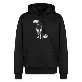 Tattoo Dortmund - Männer Premium Bio Hoodie - Schwarz - Vorne - Nico (187cm)
