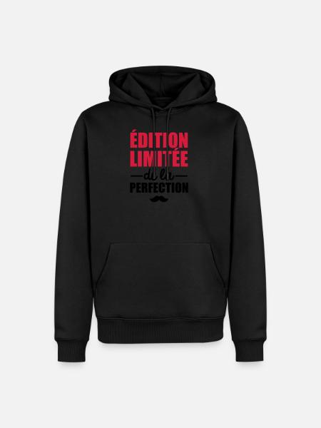 édition limitée de la perfection - Sweat à capuche Premium bio Homme -