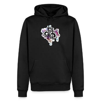 Summer Party and music best speakers gift - Men’s Premium Organic Hoodie - black - Front - Nico (187cm)