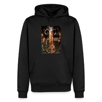 Dale Megator T73 Original - Sweat à capuche Premium bio Homme - noir - Devant - Nico (187cm)