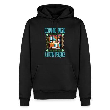 Clay Artist Ceramic Art Kneading Pottery Artistic - Männer Premium Bio Hoodie - Schwarz - Vorne - Nico (187cm)