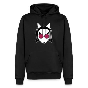 The Ekuroeil of Darkness - Men’s Premium Organic Hoodie - black - Front - Nico (187cm)