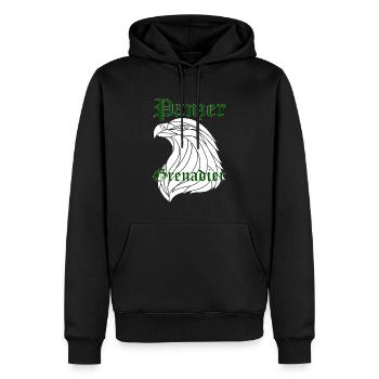 Panzergrenadier Panzer Grenadier Geschenk - Männer Premium Bio Hoodie - Schwarz - Vorne - Nico (187cm)