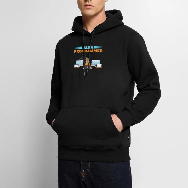 Java Programmer Men’s Premium Organic Hoodie