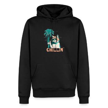 Cats Cat Lovers Cat Lovers Colorful Cats Gift Idea - Männer Premium Bio Hoodie - Schwarz - Vorne - Nico (187cm)