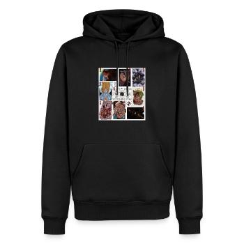 Gods of Ahr - Men’s Premium Organic Hoodie - black - Front - Nico (187cm)