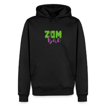 Déguisement de zombie - Sweat à capuche Premium bio Homme - noir - Devant - Nico (187cm)