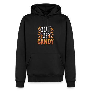 No sweet sweets - Men’s Premium Organic Hoodie - black - Front - Nico (187cm)