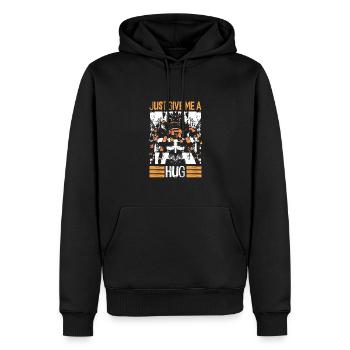Gib Mir Eine Umarmungs Vogelspinne - Männer Premium Bio Hoodie - Schwarz - Vorne - Nico (187cm)