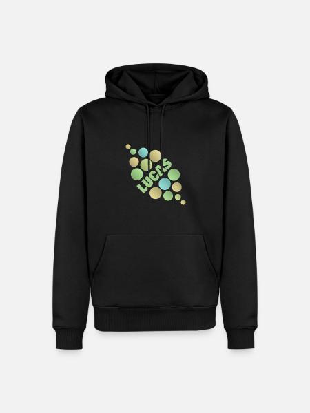 Gift for LuCas - Men’s Premium Organic Hoodie - black