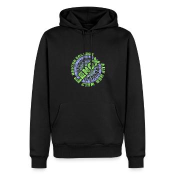 Mitarbeiter Lenox - Männer Premium Bio Hoodie - Schwarz - Vorne - Nico (187cm)