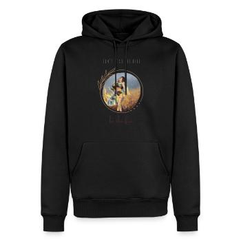 Phoenix, be that fire - Men’s Premium Organic Hoodie - black - Front - Nico (187cm)