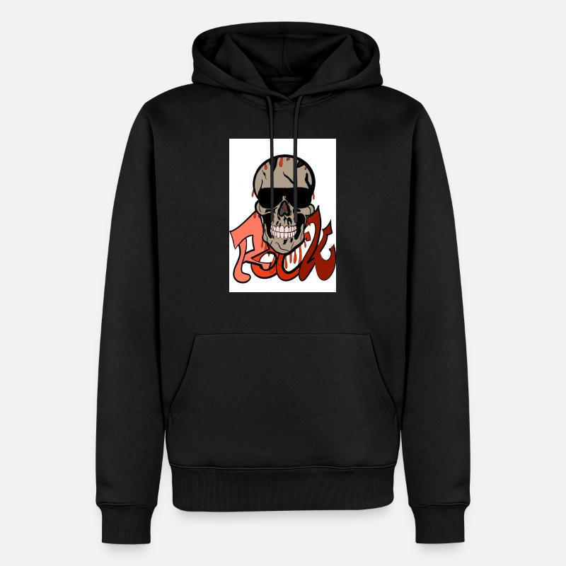 Bild 0015 - Männer Premium Bio Hoodie - Schwarz
