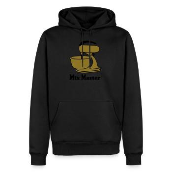 Mix Master - Men’s Premium Organic Hoodie - black - Front - Nico (187cm)
