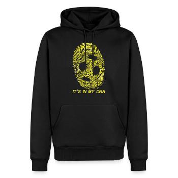 Soccer Football - It's In My DNA Shirt Gift Sport - Männer Premium Bio Hoodie - Schwarz - Vorne - Nico (187cm)